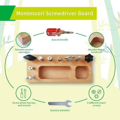 SkillCraft Busy Board Real Tools for Aged 3 and Over