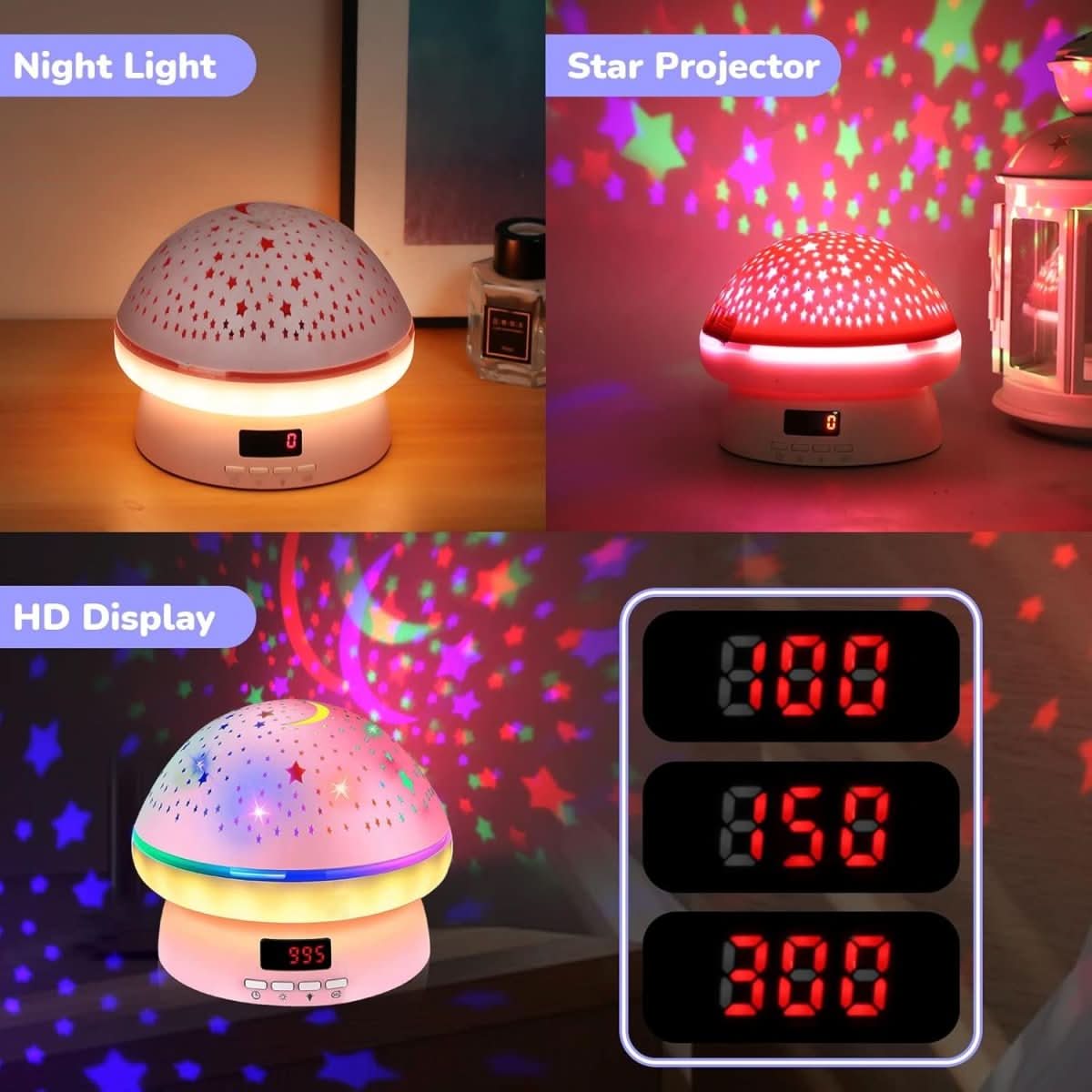 GLOWLIGHT Magical Star Projector