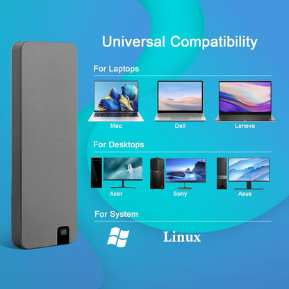 Portable SSD 64GB, External USB 3.2 Drive