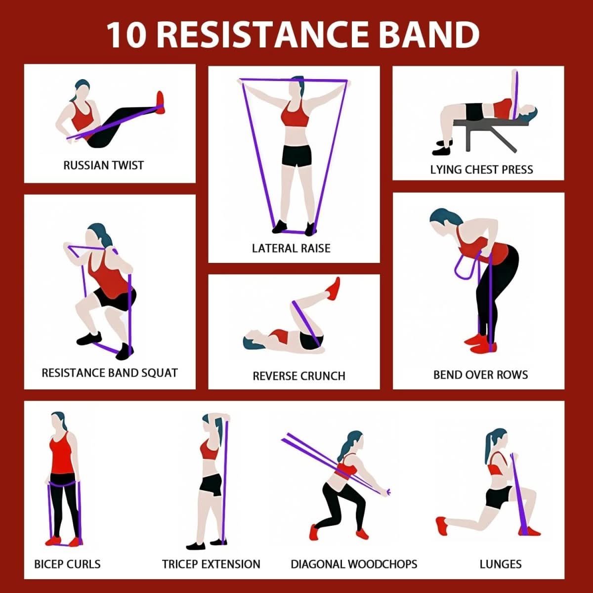 PowerBand Resistance Band Set