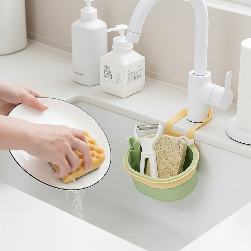 SIFTONA Hanging Sink Waste Basket