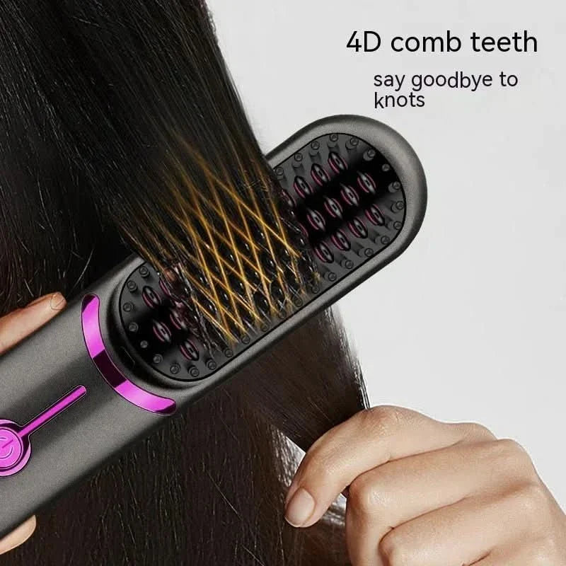 Tima Styler Cordless Straightening Brush Styler