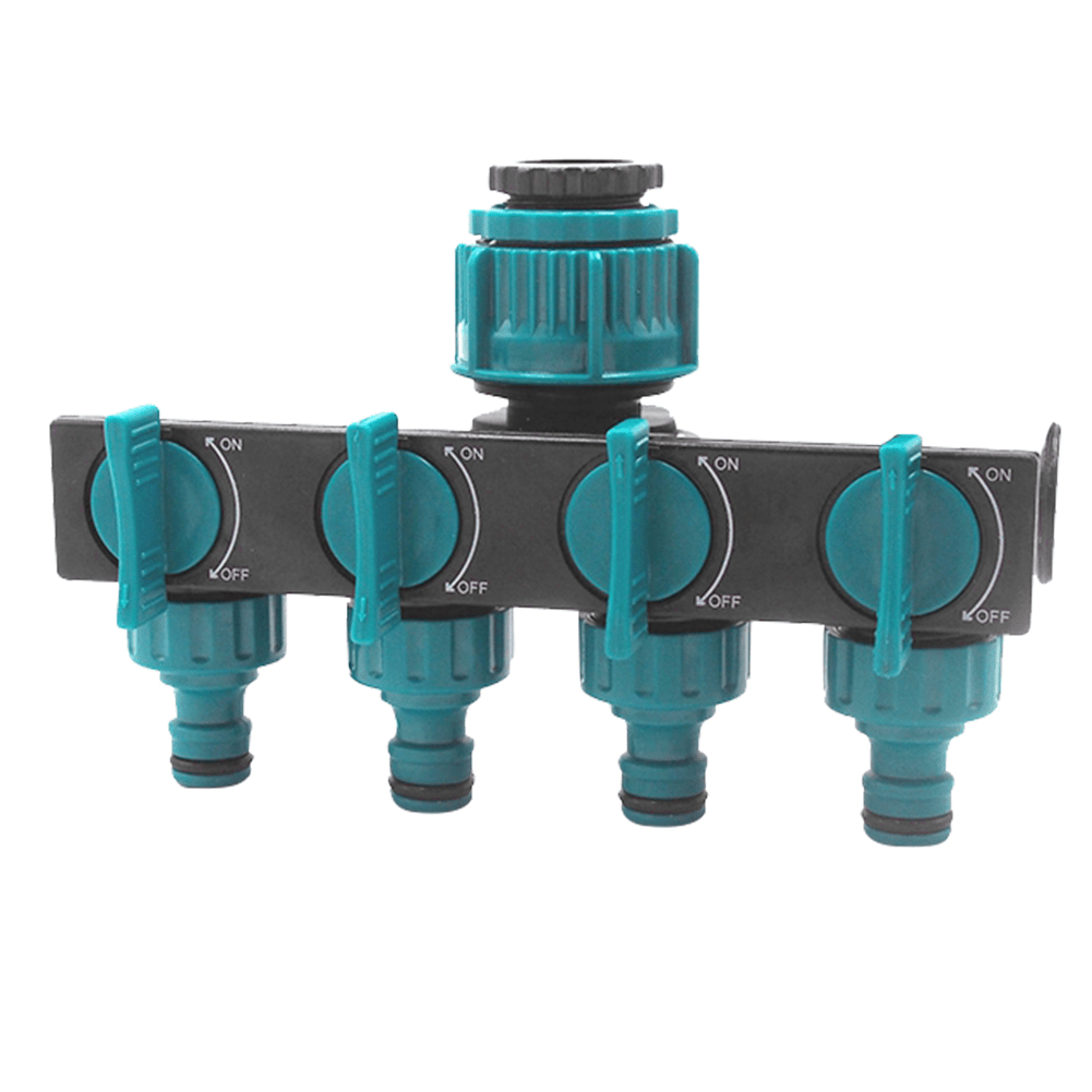 FlowMaster 4-way Garden Hose Splitter iwt2