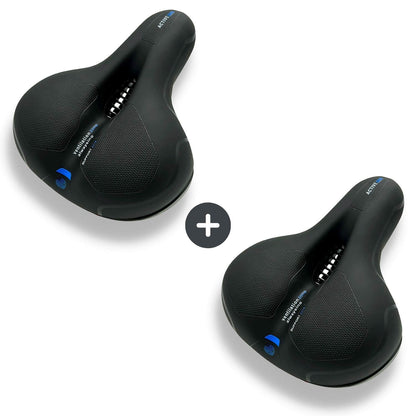 Memory Foam Bike Seat, Pressure-Relieving
