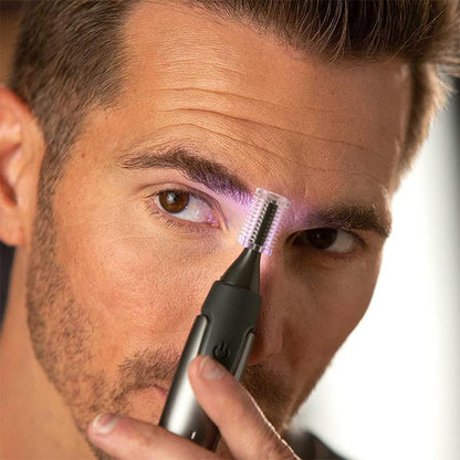 Ultra-Thin Precision Trimmer with LED Light, Titanium