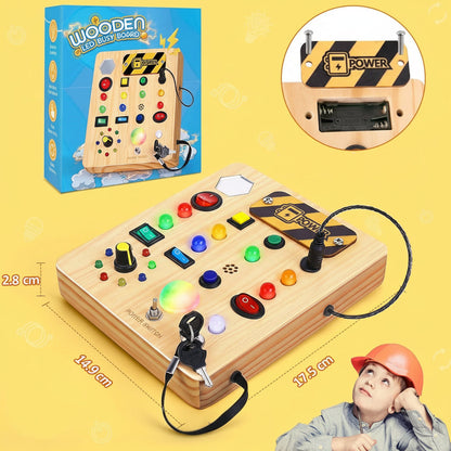 FUNTUNE Montessori Activity Board