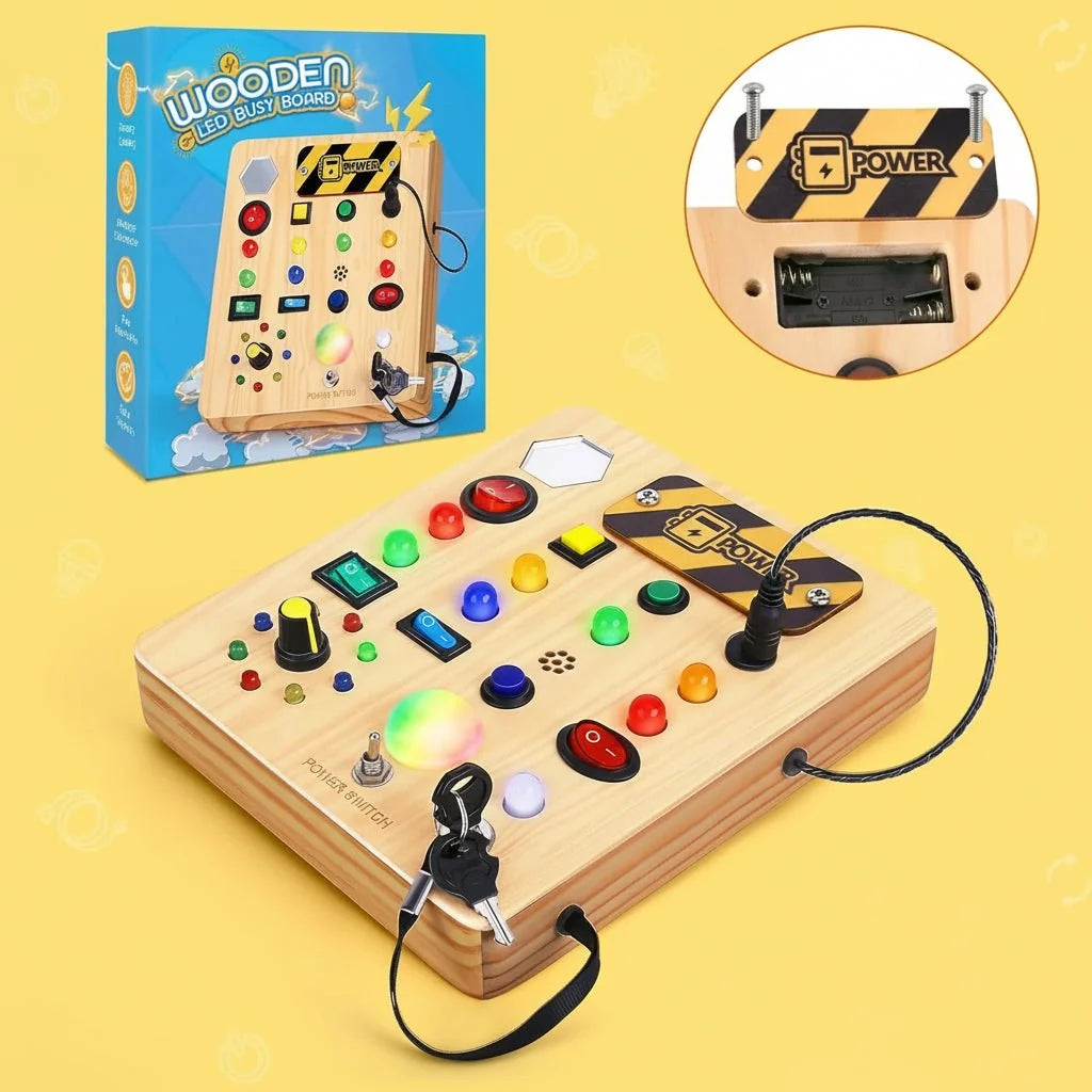 FUNTUNE Montessori Activity Board
