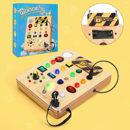 FUNTUNE Montessori Activity Board