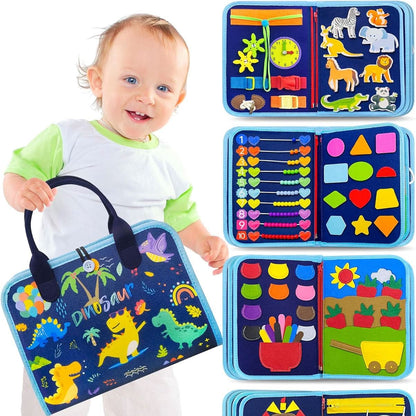 MindZip Activity Board Motor Skills & Playful Learning