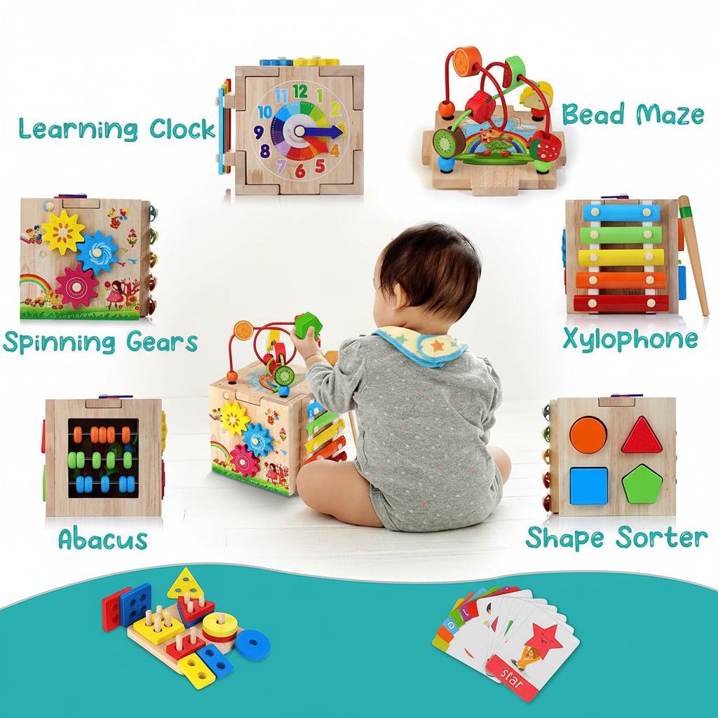 CUBIQO Multifunctional Activity Cube lifestyle image 3