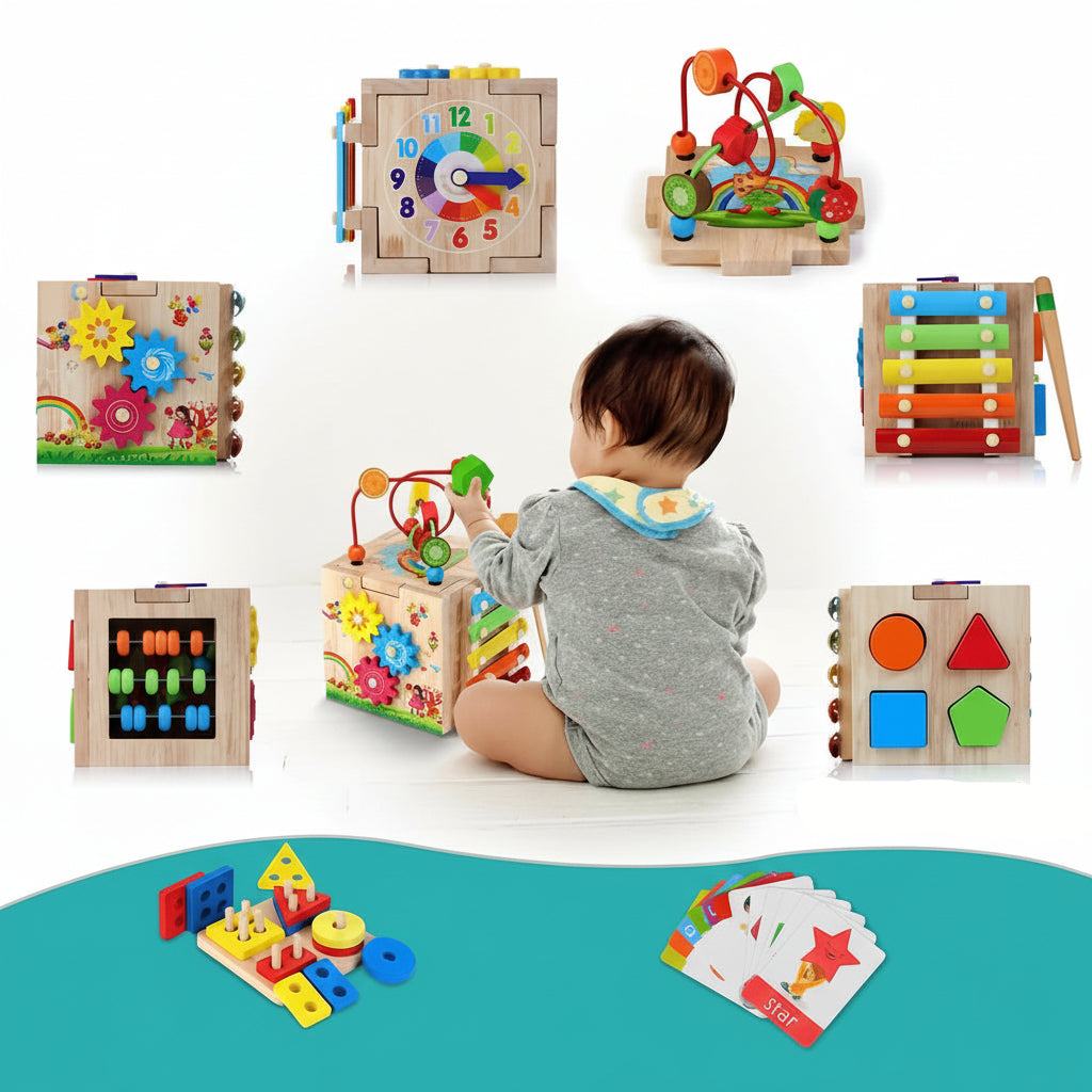 CUBIQO Multifunctional Activity Cube lifestyle image 2