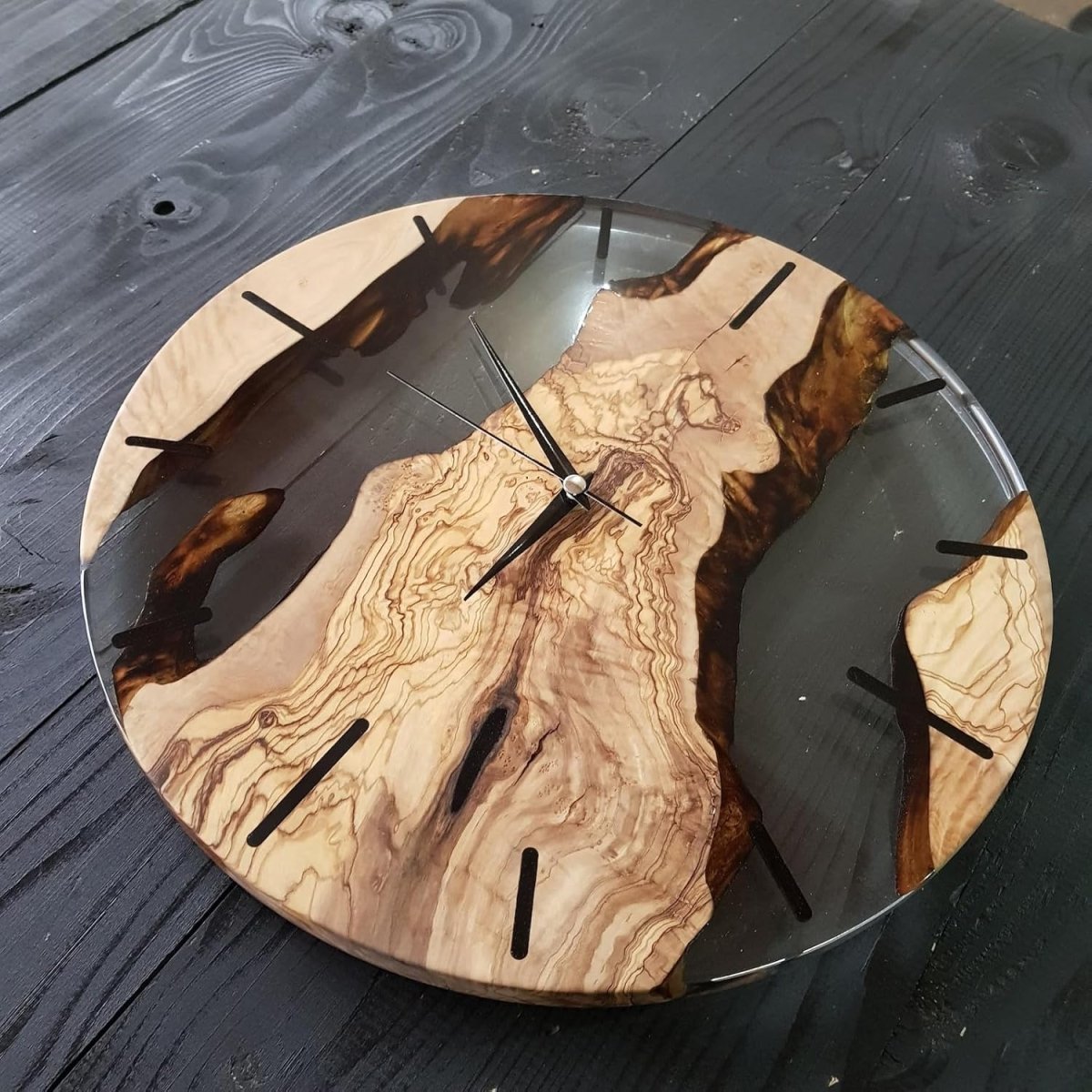 VIKTID ELMWAY Nordic Silent Wooden Wall Clock