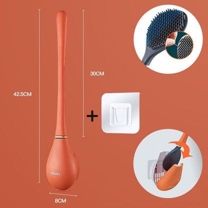 Flexible Silicone Toilet Brush