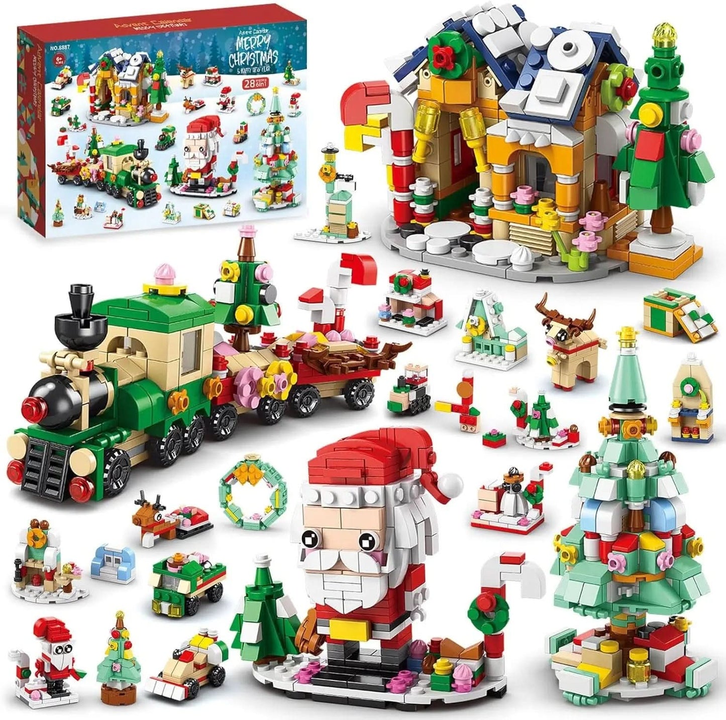 JoyBuilders Workshop Creative Christmas Building Set