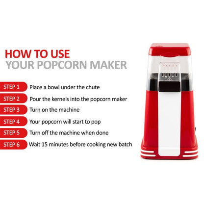 CRUNCHORA Classic Popcorn Machine