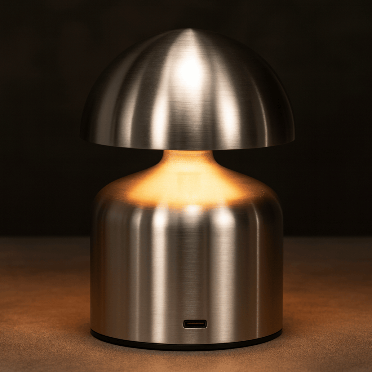 Rechargeable Table Lamp, Cordless 3 Color Touch Lamp for Bedroom & Dining