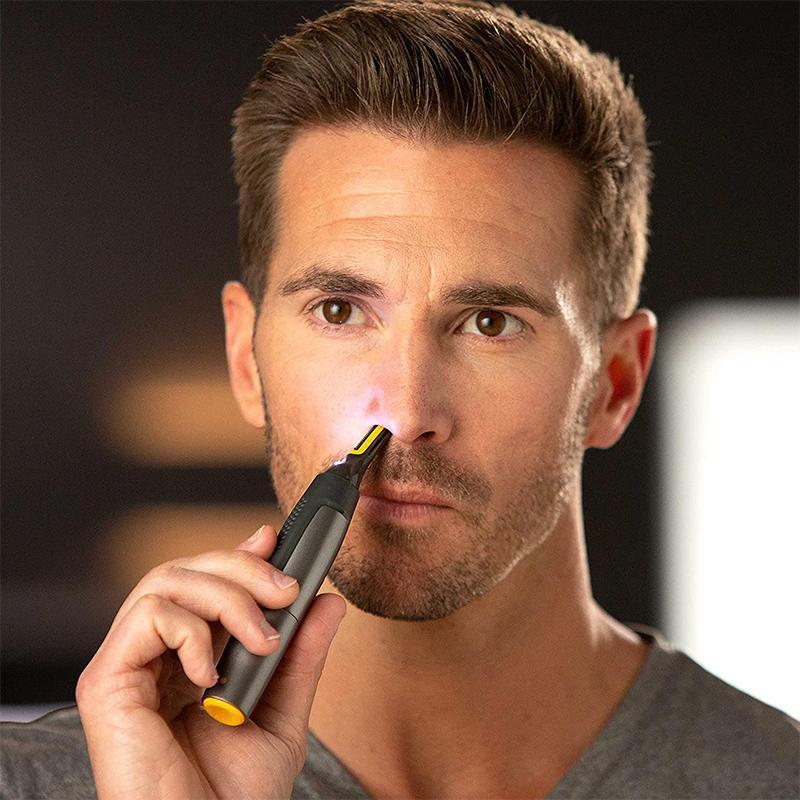 Ultra-Thin Precision Trimmer with LED Light, Titanium