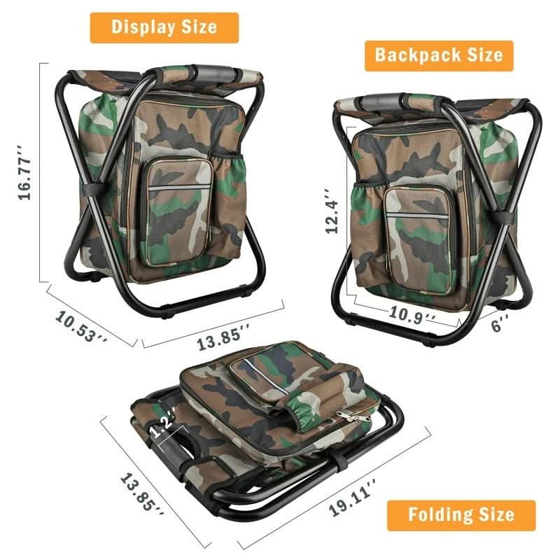 CAMOCHAIR PACK 3-in-1 Camouflage Rucksack