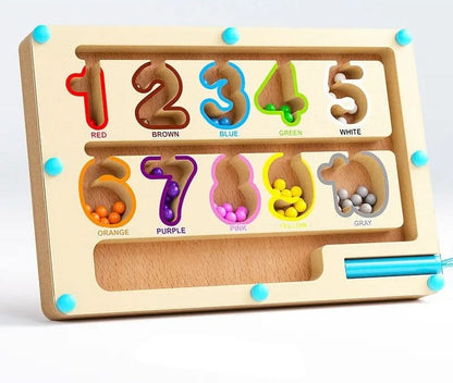 ColorQuest Magnetic Colour and Number Game