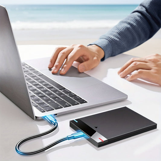 Portable External Hard Drive 320GB & 500GB, Slim USB Storage for Everyday Backup