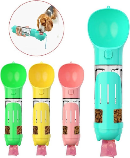 WALKIEPET BOTTLE Portable 2-in-1 Dog Drinking