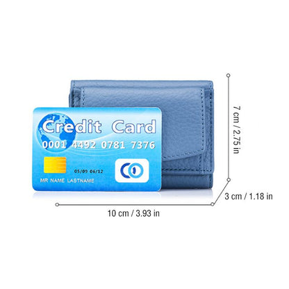 Handmade RFID-Blocking Soft Leather Wallet
