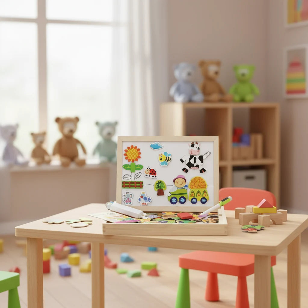 BOARDBOX Magnetic Chalkboard Drawing Set