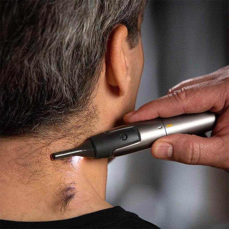 Ultra-Thin Precision Trimmer with LED Light, Titanium