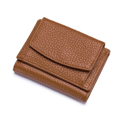 Handmade RFID-Blocking Soft Leather Wallet