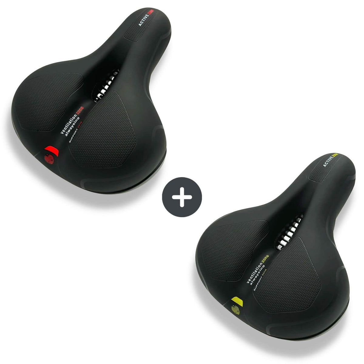 Memory Foam Bike Seat, Pressure-Relieving