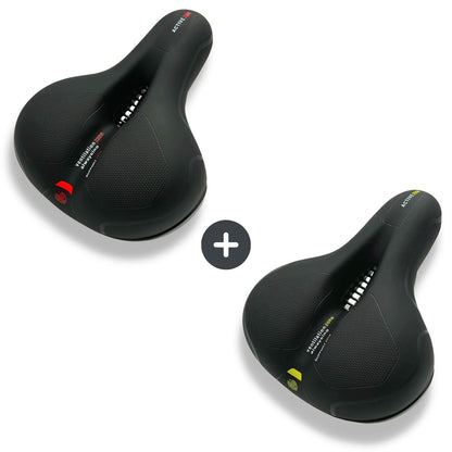 Memory Foam Bike Seat, Pressure-Relieving