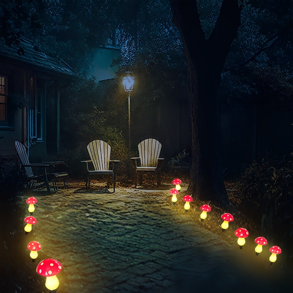 MUSHROOMNEST Solar Garden Light