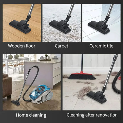 Powerful 3600W Vacuum Cleaner with Multi-Cyclonic Filtration