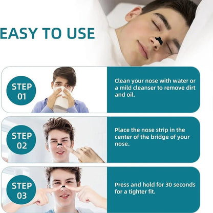AIRWAYCARE Anti-Snoring Nasal Strips