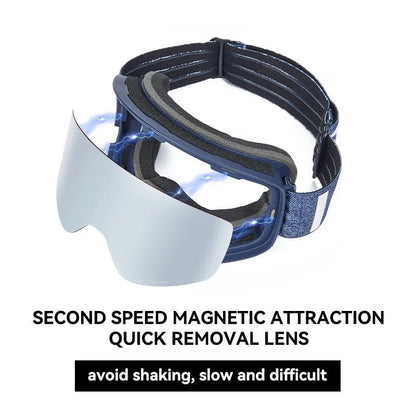 UVMAG SHIFT Magnetic Double-layer Anti-fog Ski Goggles