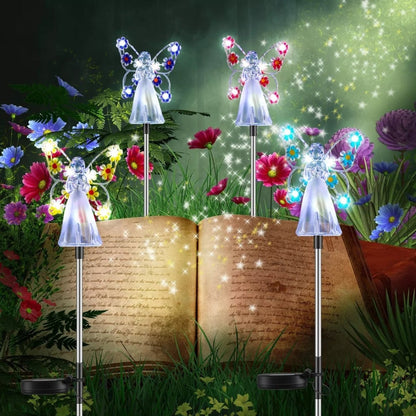 CELESTIALRAY Solar LED Angel Garden Light