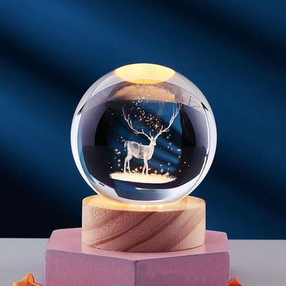 LUMICRYSTA 3D LED Night Lamp