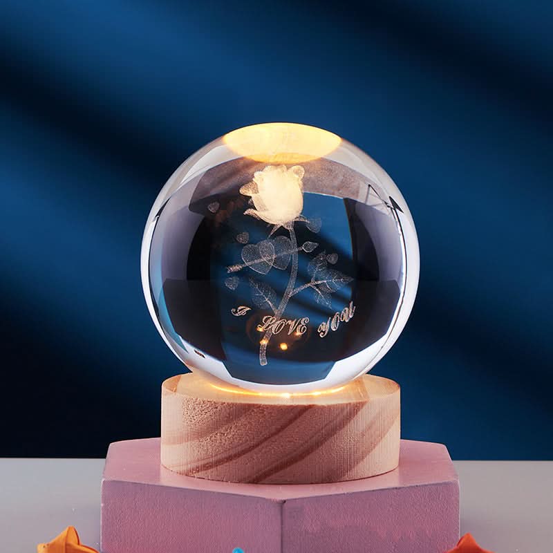 LUMICRYSTA 3D LED Night Lamp