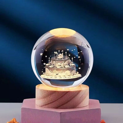 LUMICRYSTA 3D LED Night Lamp