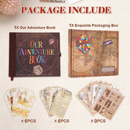 MEMORIA 146-page DIY Scrapbook Photo Album