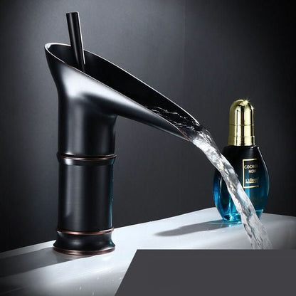 AquaFalls Antique Waterfall Basin Faucet