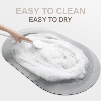 AquaComfort Bath Mat Quick-Drying Microfiber Mat