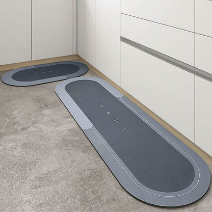 AquaComfort Bath Mat Quick-Drying Microfiber Mat