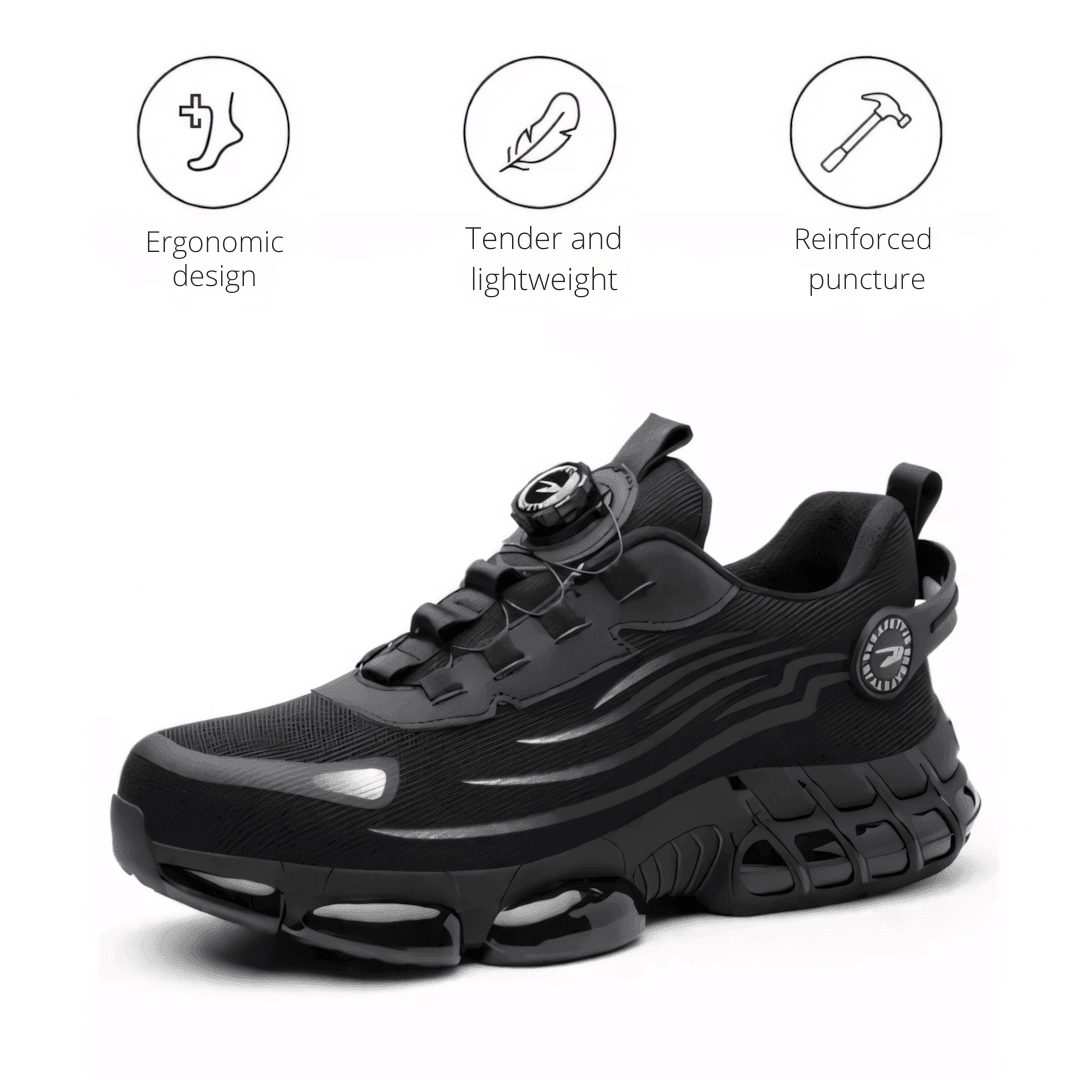 Men's Work Shoes, Orthopedic Support & Non-Slip Sole