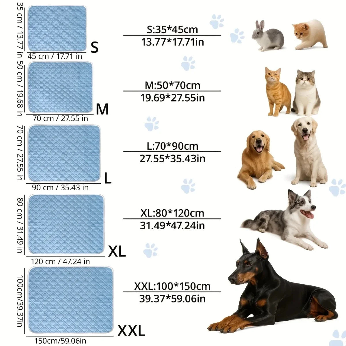 COOLREST Breathable Cooling Mat for Dogs and Cats