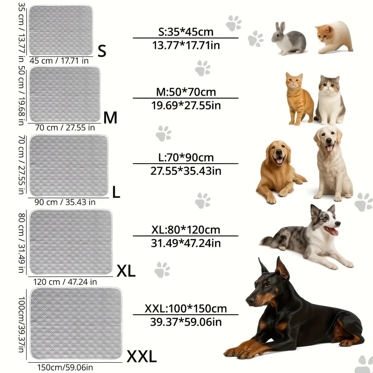 COOLREST Breathable Cooling Mat for Dogs and Cats