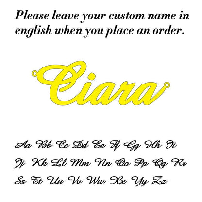 DUONARA Stainless Steel Name Ring