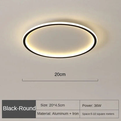 AUROGLOBE Scandinavian LED Ceiling Light