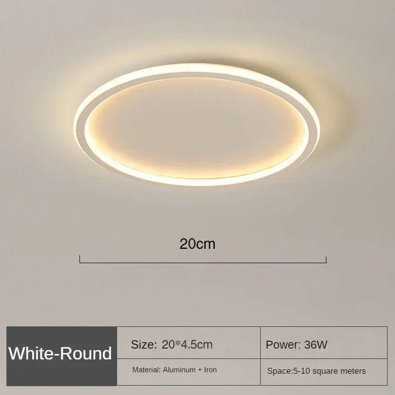 AUROGLOBE Scandinavian LED Ceiling Light