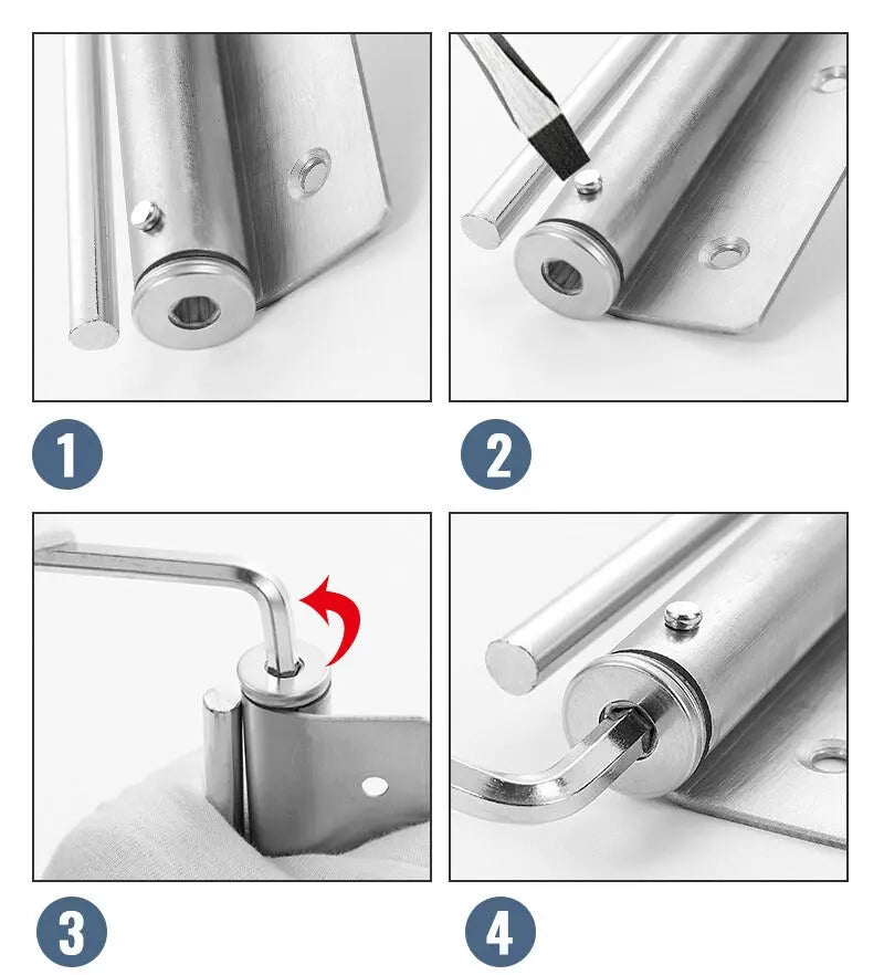 Automatic Door Closer, Quiet and Smooth